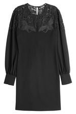 Lace Top Long Sleeve Dress by Just Cavalli