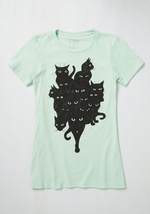 Between You, Me, and the Caterwaul T-Shirt by The Rise and Fall