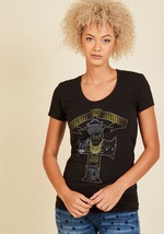 Paradise Kitty T-Shirt by HEADLINE SHIRTS