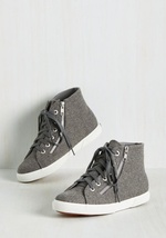 Infinity on Hi-Top Sneaker by Superga