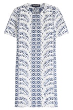 Printed Cotton Blend Dress by Vanessa Seward