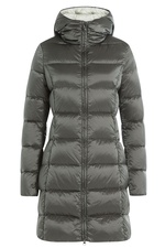 Odyssey Quilted Down Coat with Hood by Colmar