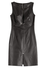 Leather Dress with Keyhole Front by Jitrois