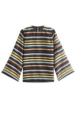 Striped Top with Silk by Emilia Wickstead