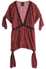 Printed Tunic Top by Anna Sui