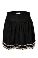 Embellished Hem Skirt by Moschino