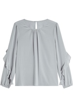 Silk Blouse with Pleats by Steffen Schraut