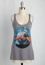 Ethereal Reflection Tank Top by Curbside