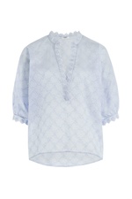 Cotton Eyelet Top by Vilshenko