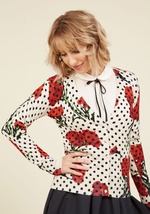 Crafty Connoisseur Sweater by Miss Jolie/M.T.J. London Ltd.