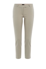 Cropped Cotton Blend Pants by Joseph