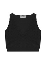 Scalloped Crop Top by Carven