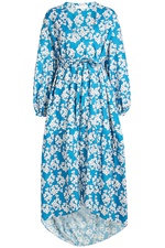 High-Low Printed Dress by Borgo de Nor