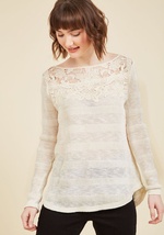 Knit Commitment Long Sleeve Top by Staccato