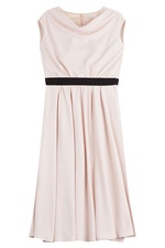Draped Back Dress by Paule Ka