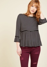 Get a Frill for It Top by LILA CLOTHING COMPANY