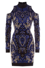 Embellished Cotton Dress by Balmain