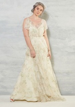 A Gliding Light Dress in Ivory by Jenny Yoo Collection, Inc.