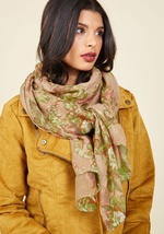 Delicate Adornment Scarf by Cilla Collection