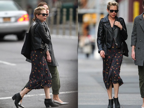 Michelle Williams in NYC submitted by Canary + Rook