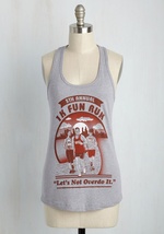 The Longest Yard Dash Tank Top by HEADLINE SHIRTS