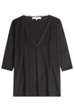 Cotton Top with Frayed Trims by Vanessa Bruno