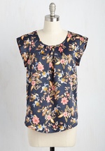 Classy Attributes Floral Top by Sweet Rain