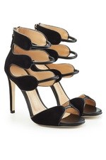 Larkspur Suede and Leather Sandals by Chloe Gosselin