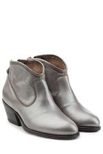 Metallic Leather Ankle Boots by Fiorentini + Baker