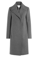 Coat with Oversized Collar by DKNY