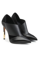 Leather Pumps with Suede by Balmain