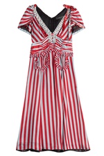 Striped Dress with Sequin and Crystal Embellishment by Marc Jacobs