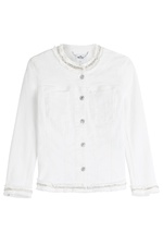 Embellished Jean Jacket by 7 for All Mankind