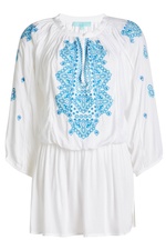 Nadja Embroidered Tunic by Melissa Odabash