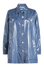 Filippo Coated Cotton Coat by Shrimps