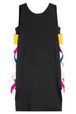 Cocktail Dress with Contrast Side Panel by MSGM