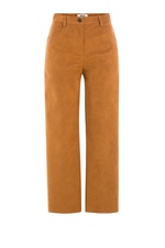 Cropped Wide-Leg Pants by MSGM