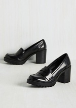Loafer and Done With Block Heel by DOLCE BY MOJO MOXY