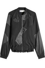 Wool Bomber Jacket with Silk by Victoria Victoria Beckham