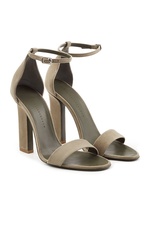 Anna Suede Sandals by Victoria Beckham