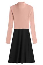 Dress with Turtleneck by Paule Ka