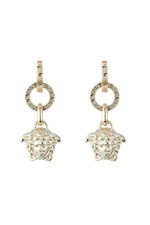 Medusa Drop Earrings by Versace