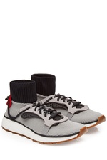 Hike Low Top Sneakers with Leather and Suede by Adidas Originals by Alexander Wang