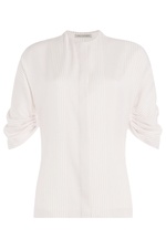 Striped Silk Top by Emilia Wickstead