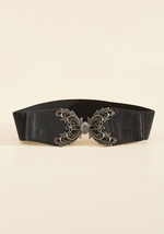 Accent of Kindness Belt in Black by Cilla Collection