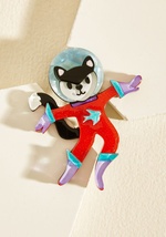 Space Cat-det Resin Pin by Look East Australia - Erstwilder
