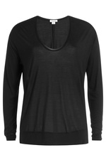 Jersey Top with Silk by Splendid