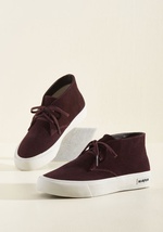 Park Raving Glad Suede Sneaker by Seavees