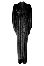 Crushed Velour Caftan Dress by Lanvin