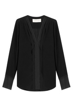 V-Neck Blouse by By Malene Birger